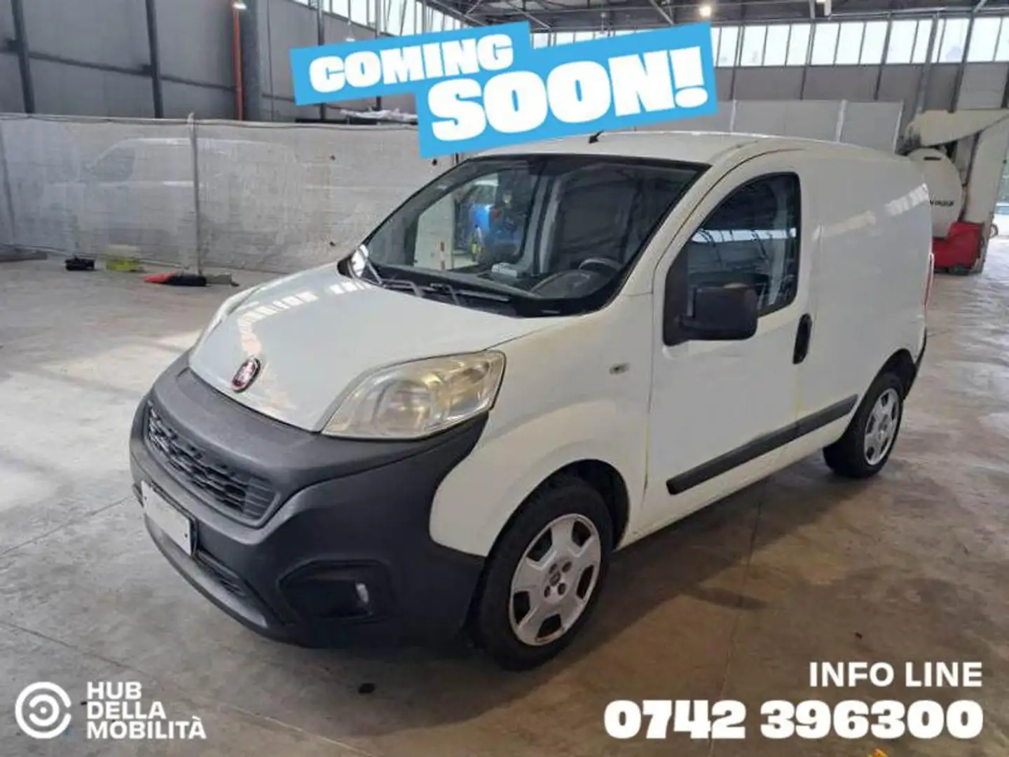 Fiat Fiorino 1.3 MJT 75CV Furgone -Ok Neopatentati Blanc - 2