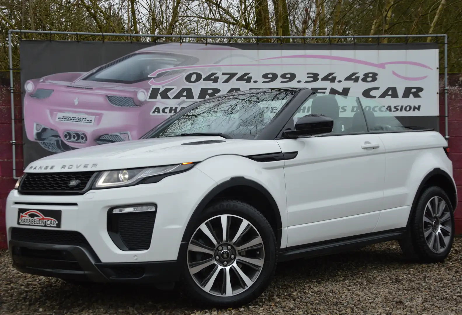 Land Rover Range Rover Evoque Cabriolet 2.0d 4WD Dynamic FULL OPTION 61.554km Blanc - 1