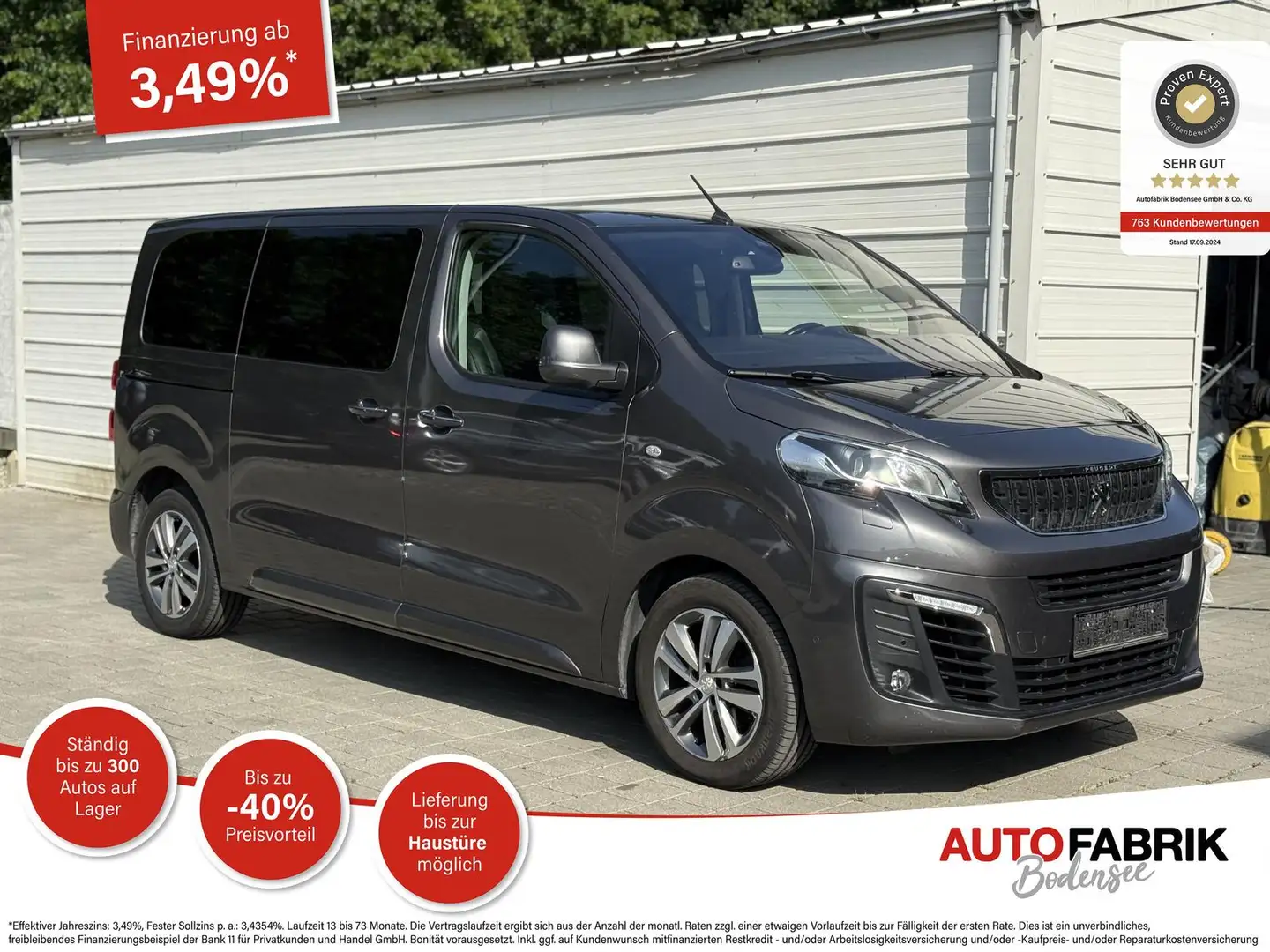 Peugeot Expert Traveller Android Auto*SHZ*pano*Metallic Grijs - 1
