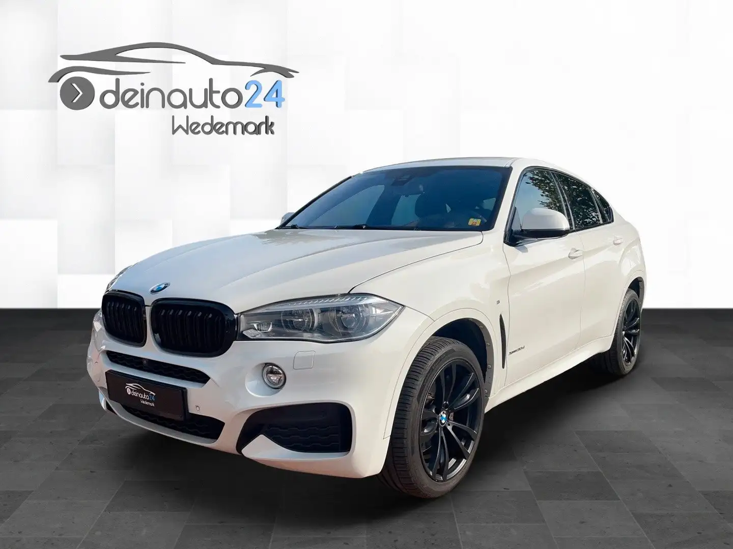 BMW X6 xDrive 30d  M Sportpaket+360°Kamera+Pano+Navi Weiß - 1