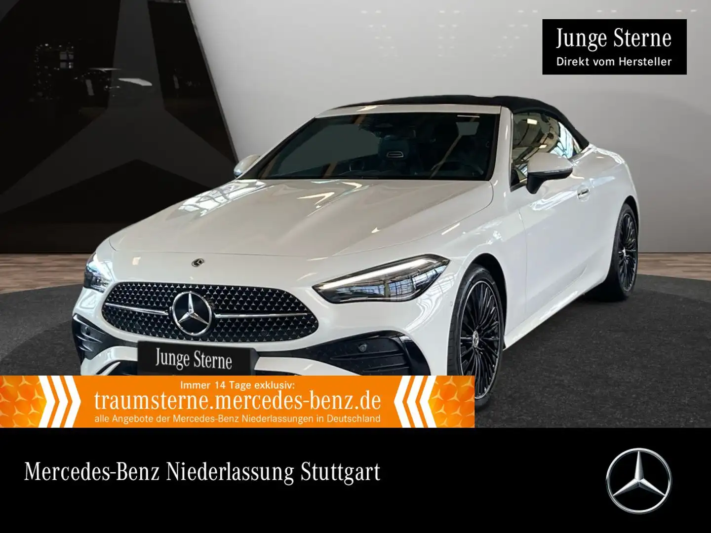 Mercedes-Benz CLE 220 d AMG+AHK+LED+KAMERA+TOTW+KEYLESS+9G Blanc - 1