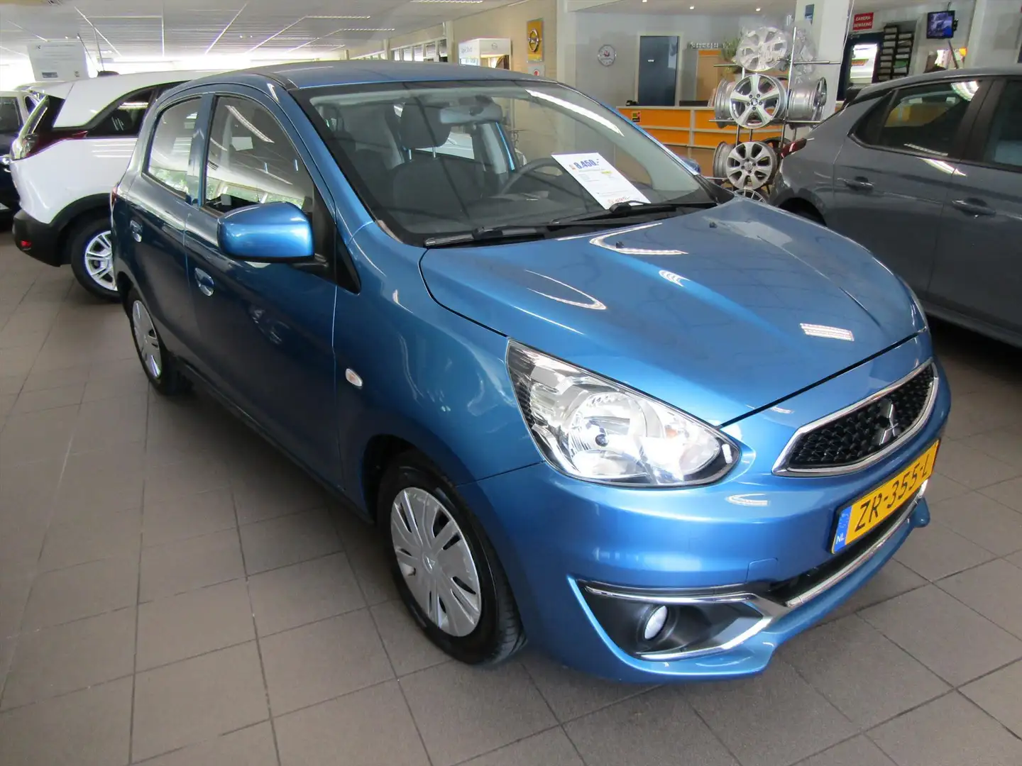 Mitsubishi Space Star 1.0 71PK COOL AIRCO ELEK.RAMEN Blauw - 2