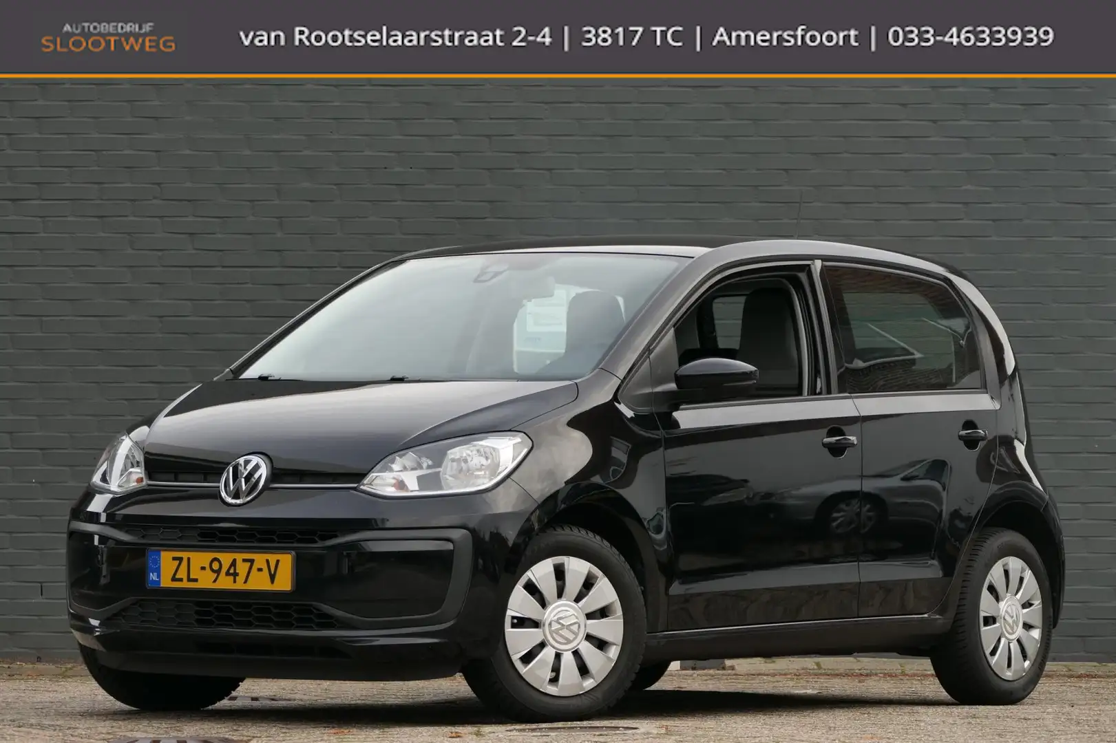 Volkswagen up! 1.0 BMT Move Up! *Facelift* Airco | Elektrische Ra Zwart - 1
