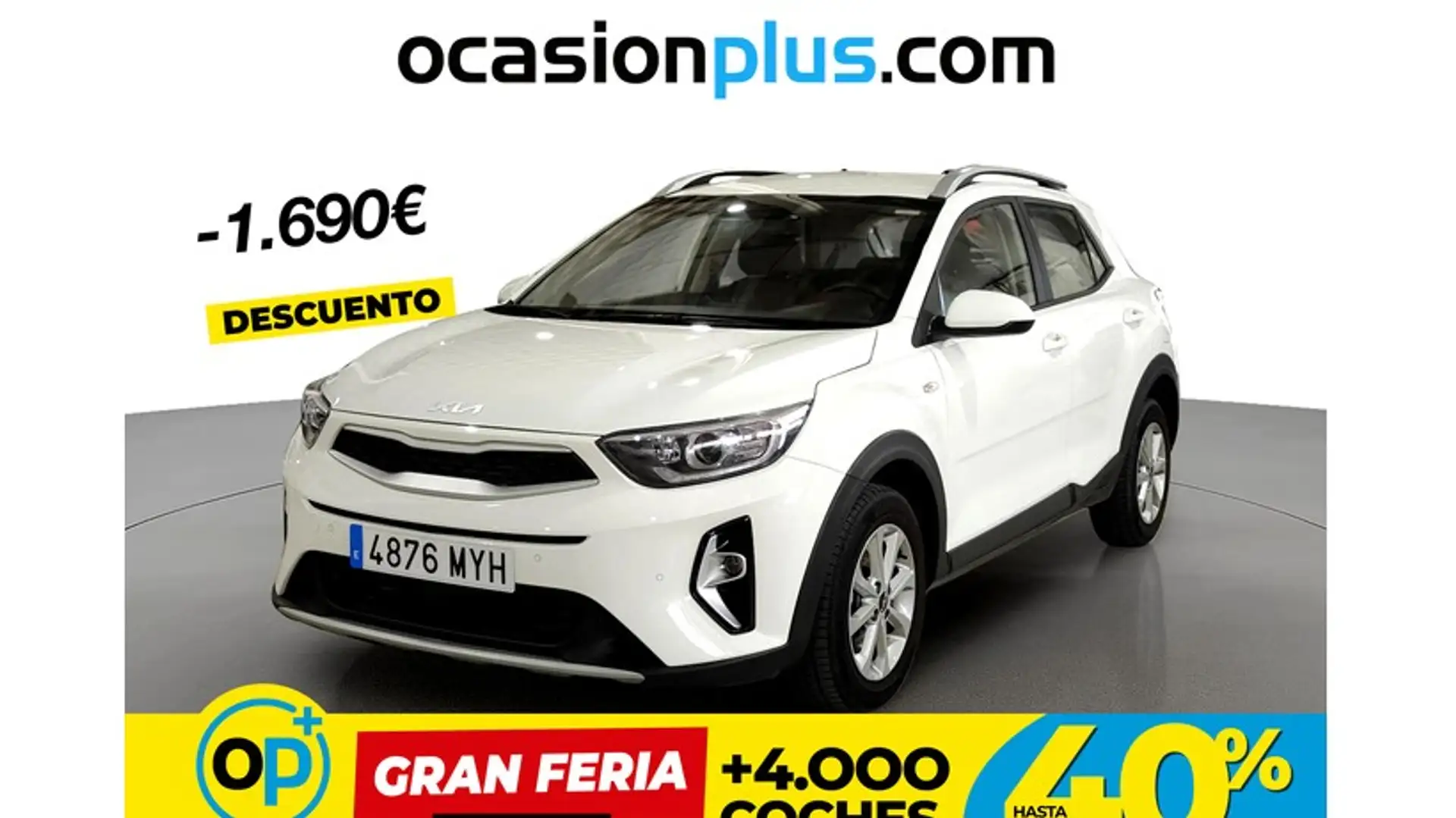 Kia Stonic 1.2 DPi Drive Blanco - 1