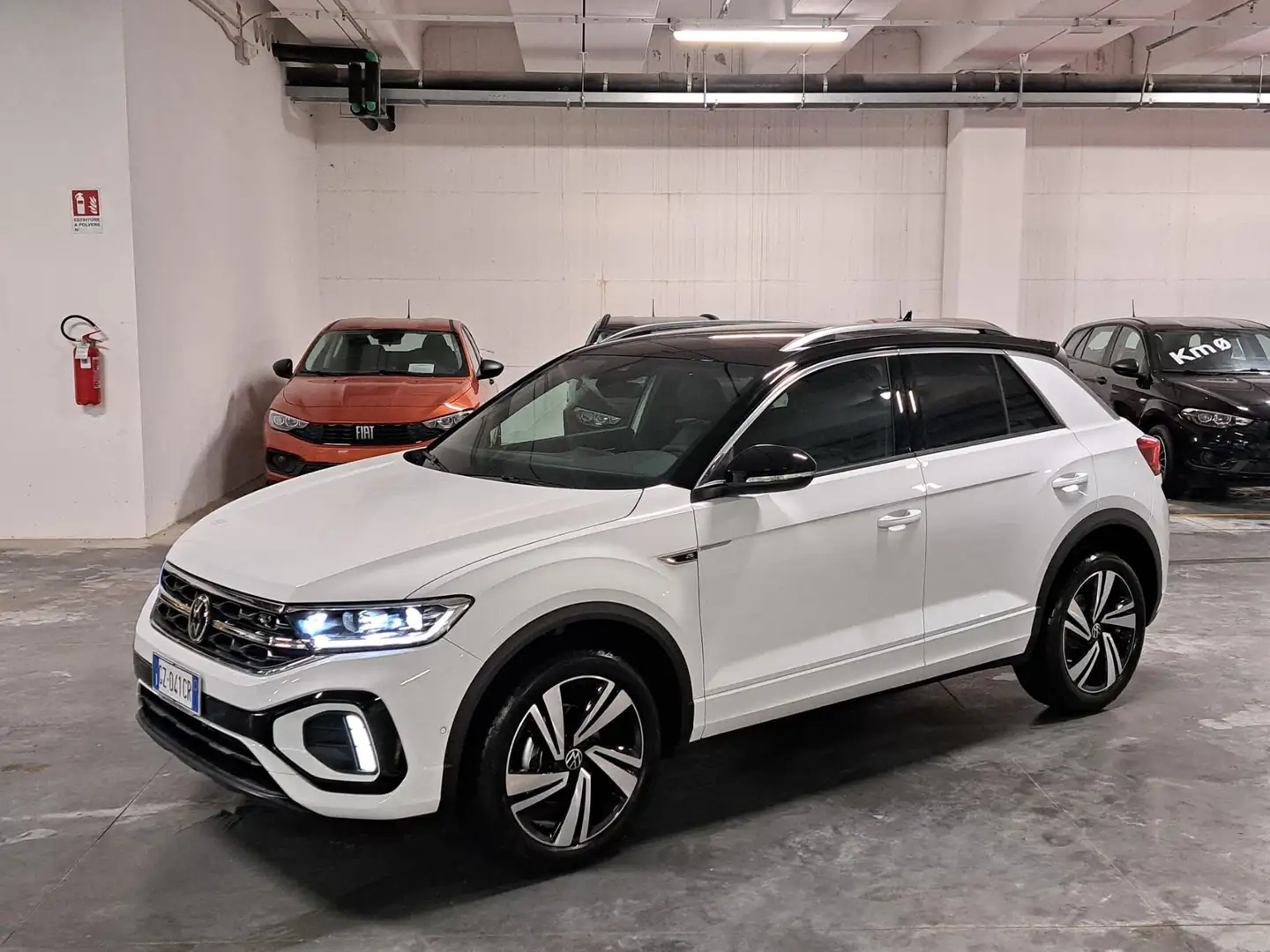 Volkswagen T-Roc 2000 TDI SCR 116CV R-Line Plus ***Km. Zero*** Bianco - 1