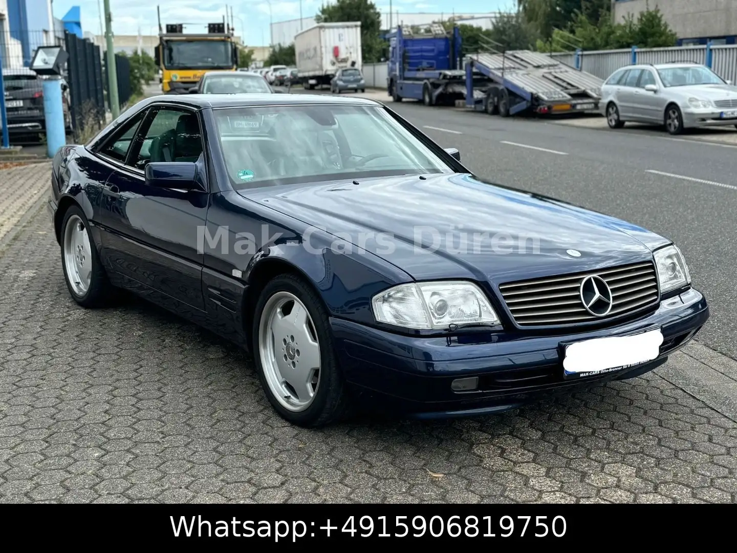 Mercedes-Benz SL 320 /Klimaautomatik/Tempomat/Xenon/SHZ/Leder/ Blau - 2