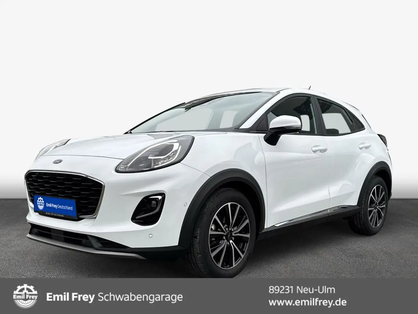Ford Puma 1.0 EcoBoost Hybrid TITANIUM *AHK*TWA*ACC* Weiß - 1