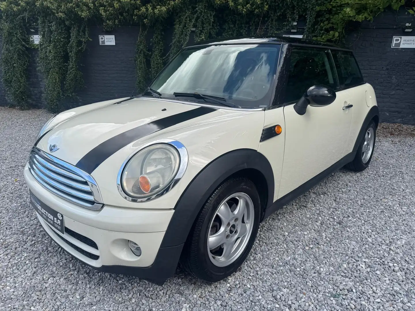 MINI Cooper D 1.6 D*1ER PROPRIO*AIRCO*DISTRI OK*CARNET COMPLET ! Blanc - 1