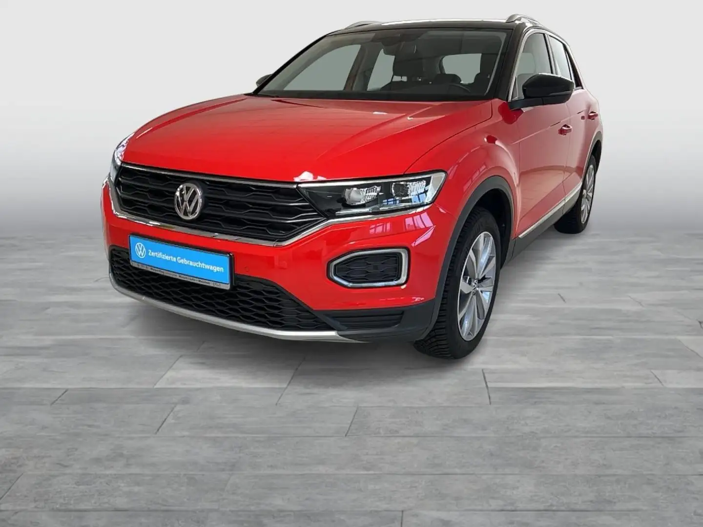 Volkswagen T-Roc 1.5 TSI DSG Style Navi LED Klima el. Fenster Rot - 2