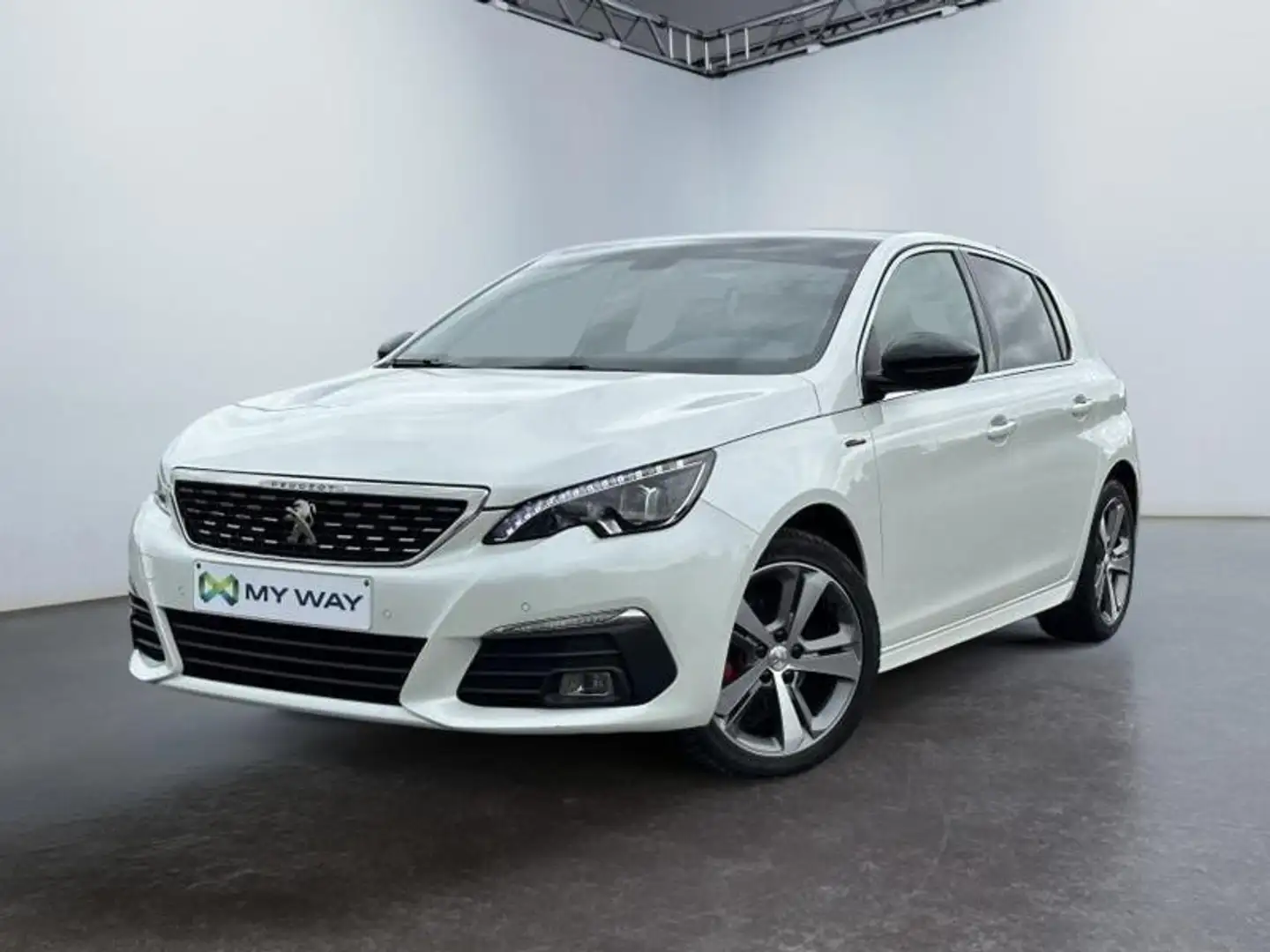 Peugeot 308 GT Line*CLIM AUTO*GPS*ONLY 39715 KMS!! Weiß - 1