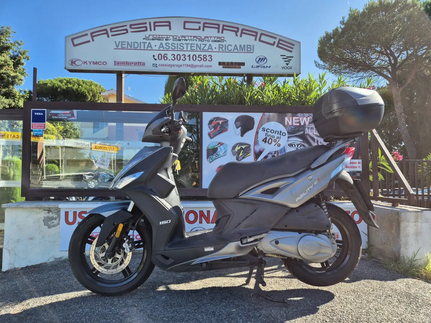 Kymco Agility 150 R16+ Grigio - 2