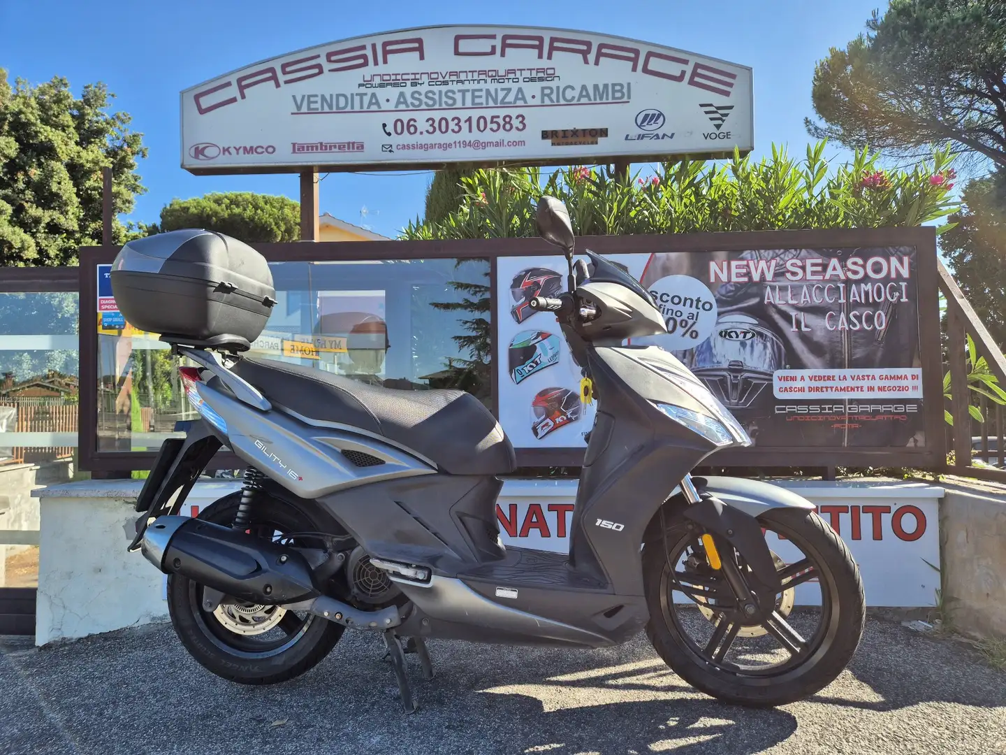Kymco Agility 150 R16+ Grigio - 1
