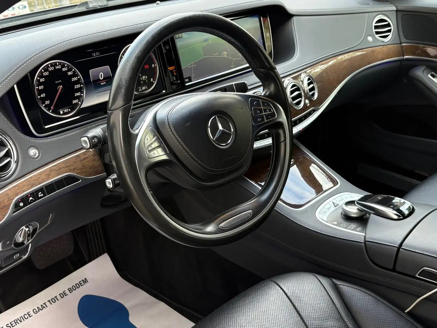 Mercedes-Benz S 350 4M BlueTEC Lang - LANE ASSIST - STOEL VERKOEL / VE Schwarz - 2