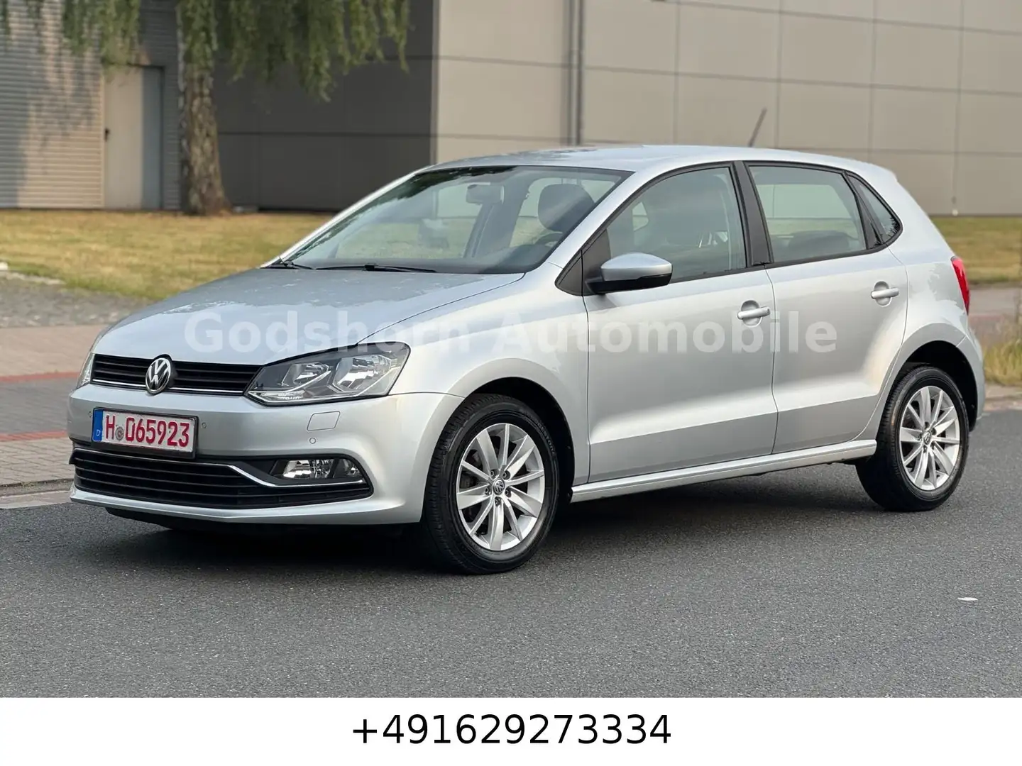 Volkswagen Polo V Comfortline BMT/1 Hand/PDC/Klima/Euro 6 Plateado - 1