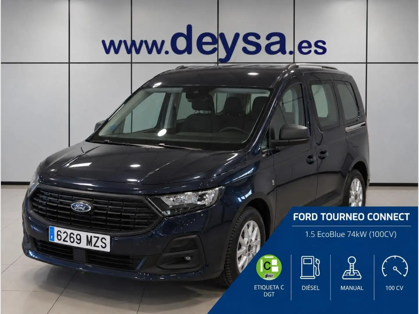 Ford Tourneo Connect 2.0 Ecoblue 75kW Trend Azul - 1