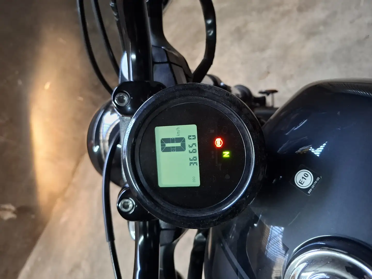 Yamaha XV 950 Borsa laterale in cuoio su misura-abs in dotazione Gri - 1
