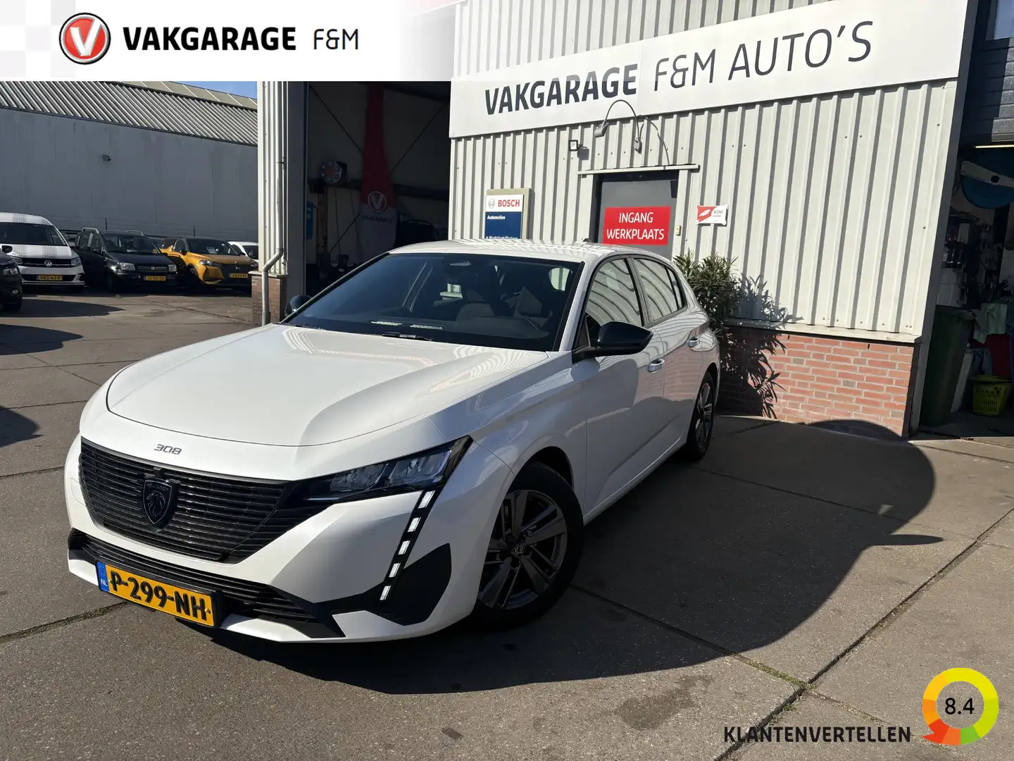 Peugeot 308 1.2 PureTech Active Pack Business Bianco - 1