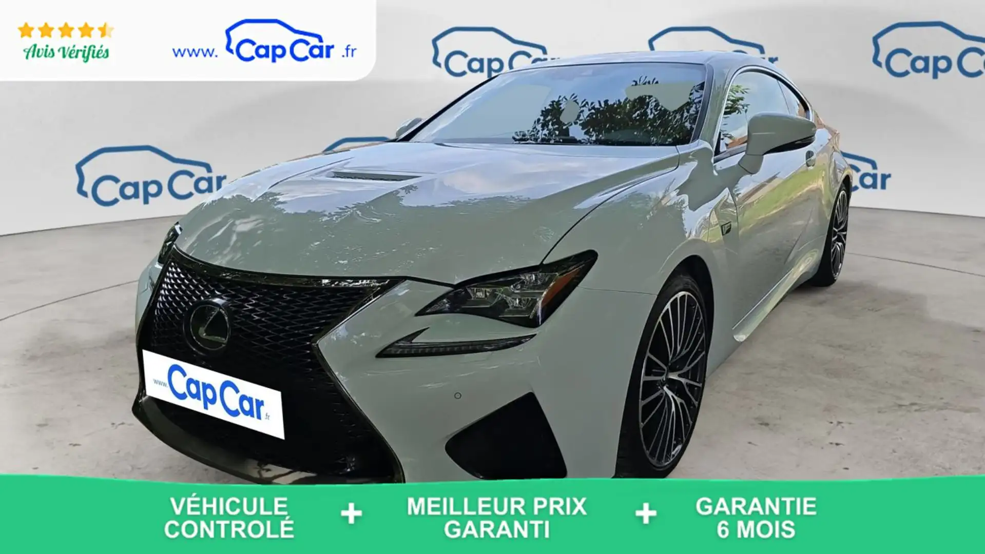 Lexus 5.0 i 477 F - Automatique Entretien constructeur White - 1