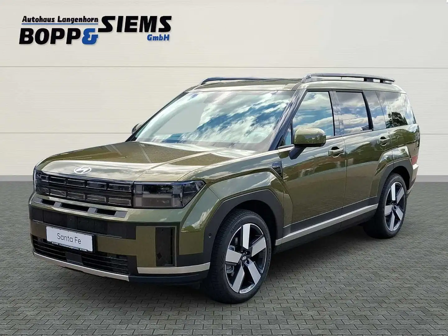 Hyundai SANTA FE 1.6 Plug-In 4WD Signature Grün - 1