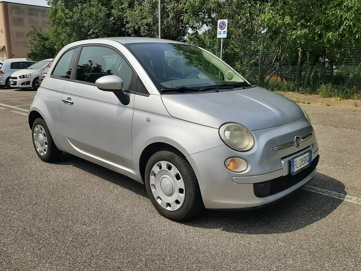 Fiat 500 1.2 Pop 69cv clima Argent - 1