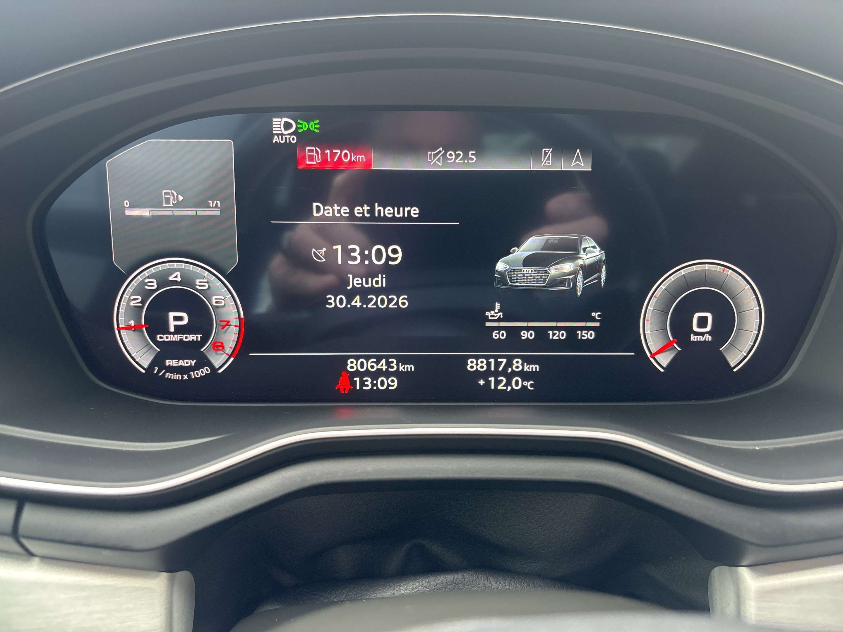 2023 Audi A5 A5 S Line Technik 45 TFSI quattro Jamais accidenté thumb 15
