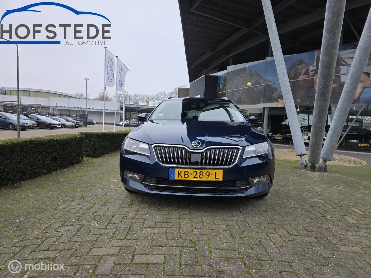Skoda Superb Combi 1.6 TDI Active Blauw - 2