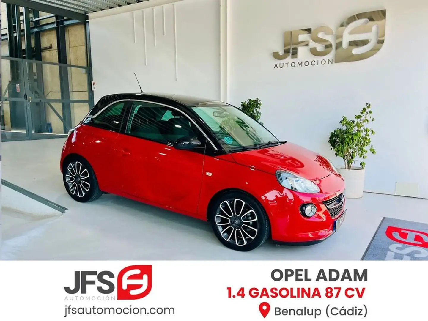 Opel Adam 1.4 Gasolina 87 CV Rouge - 1