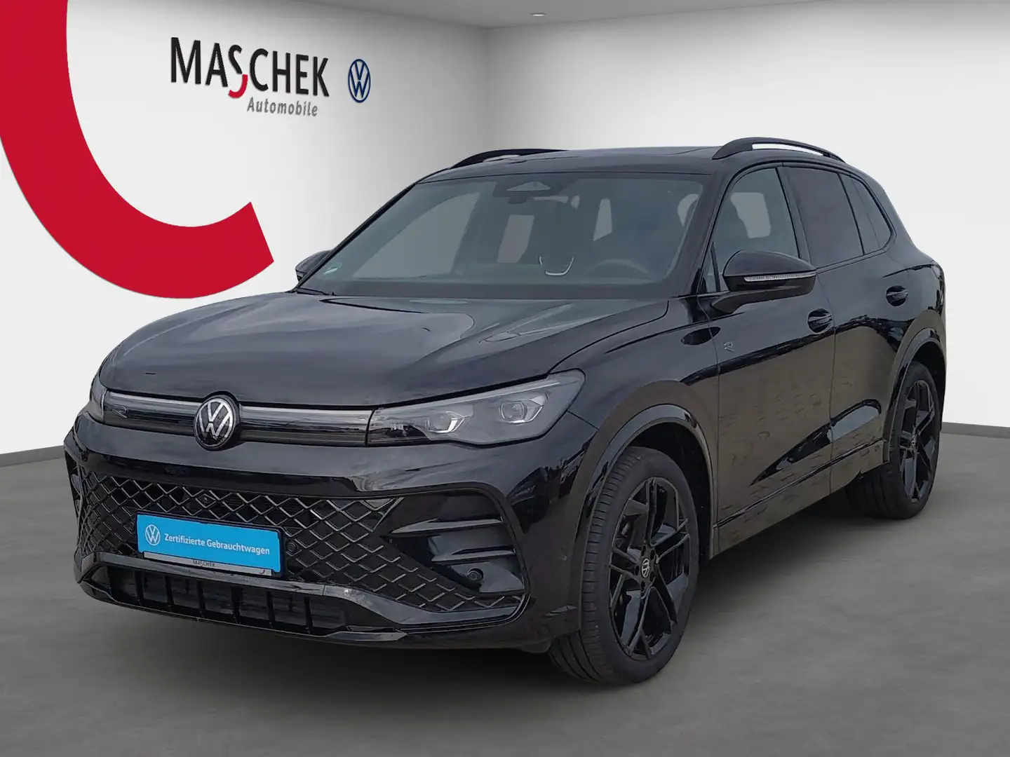 Volkswagen Tiguan R-Line 1.5 TSI DSG Pano Black Matrix HUD AHK IQ Dr Schwarz - 1