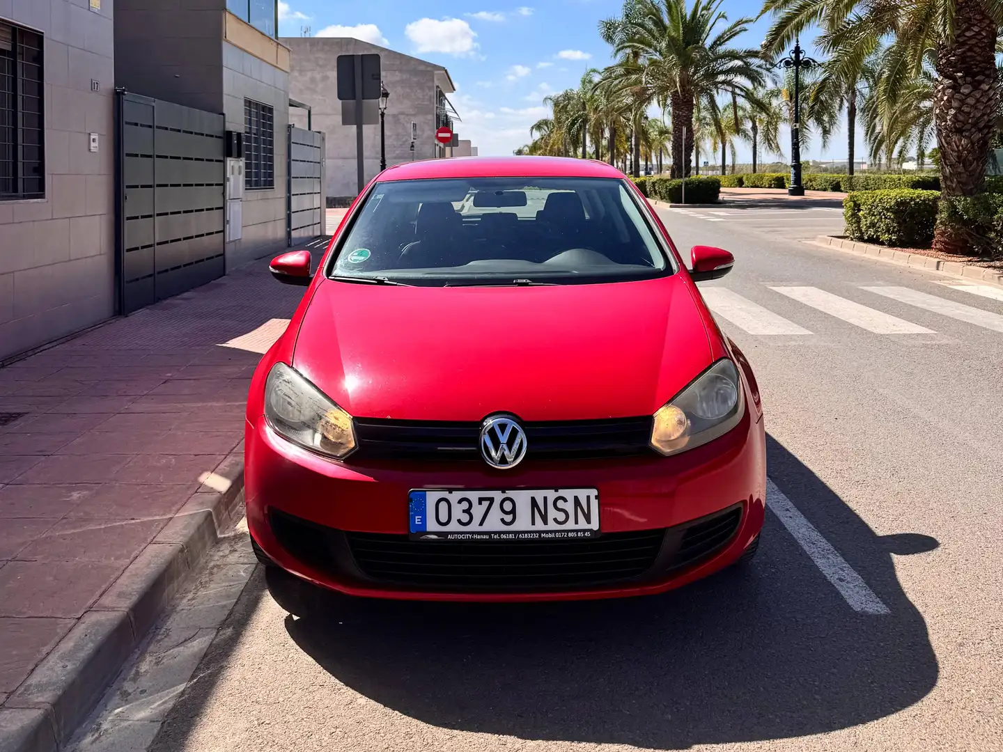 Volkswagen Golf Golf 1.4 Conceptline 80 Conceptline Rojo - 2
