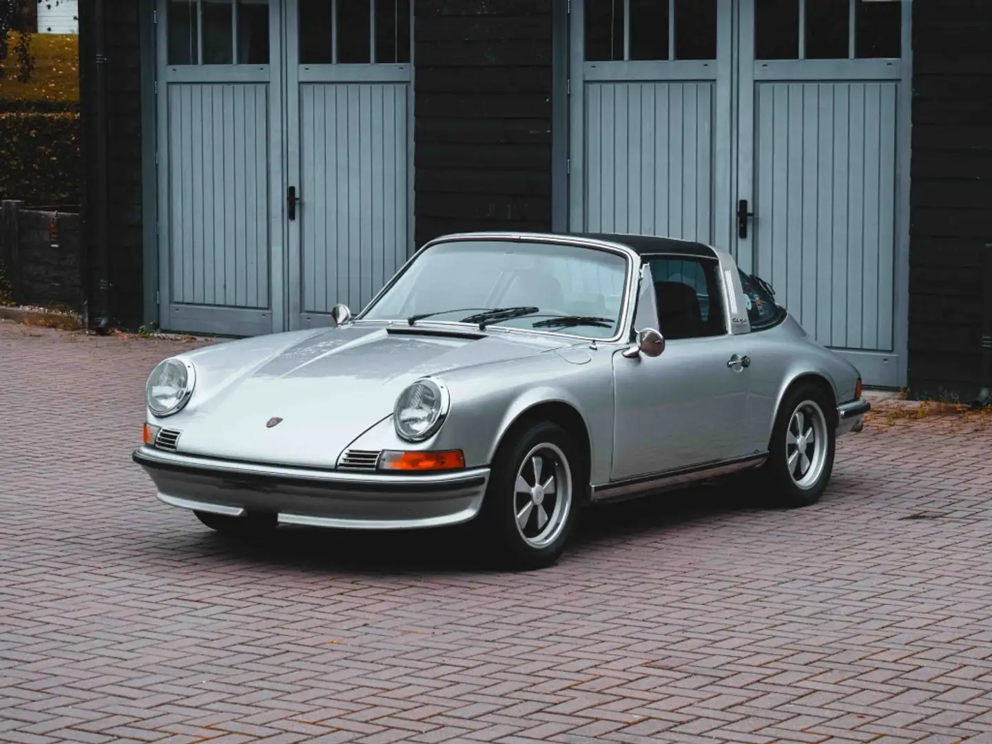 Porsche 911 Targa E Matching numbers Argent - 2