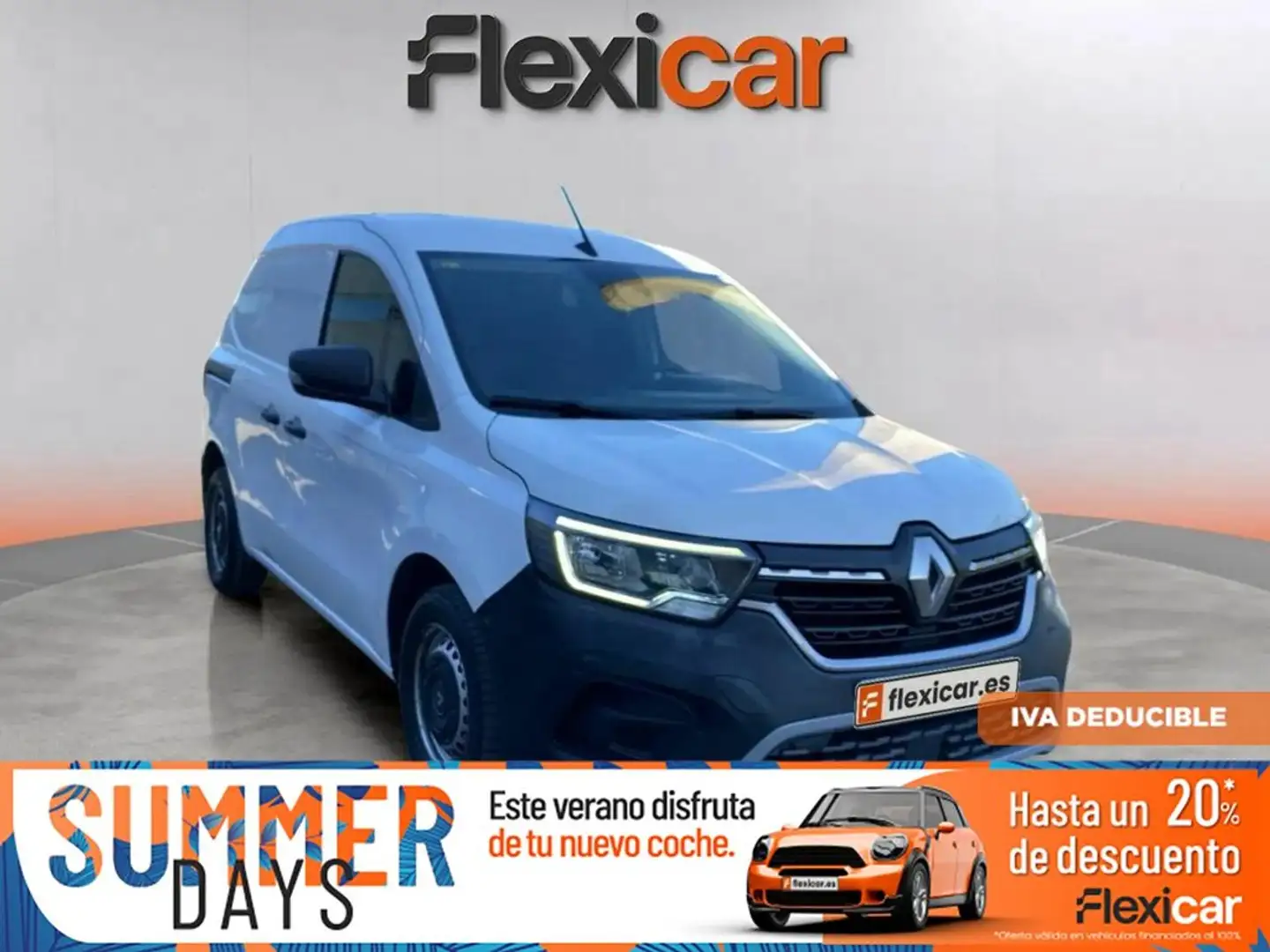 Renault Kangoo Authentic 1.5 blue dci 70kw (95cv) Blanco - 1