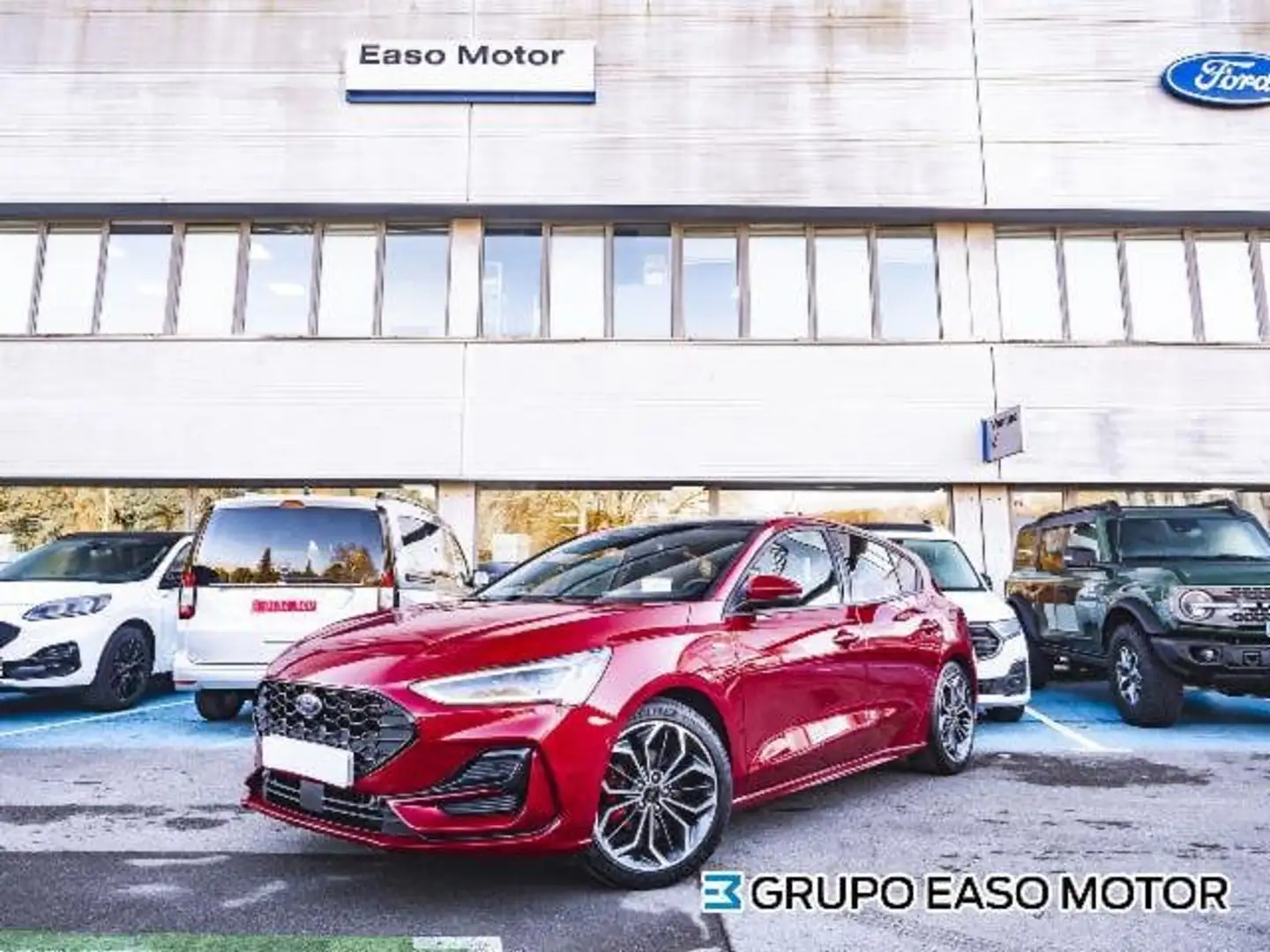 Ford Focus 1.0 Ecoboost MHEV ST-Line X 125 Rojo - 2