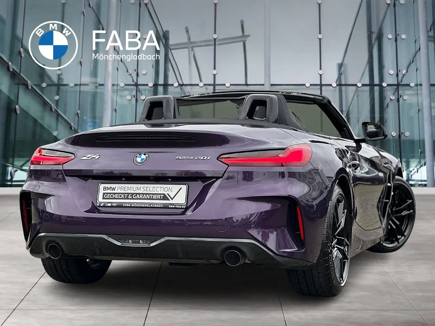 BMW Z4 sDrive20i M Sportpaket Head-Up HK HiFi DAB Violett - 2