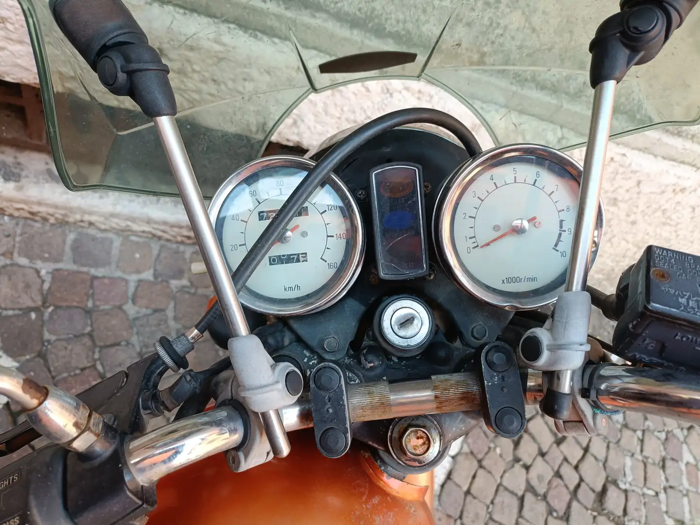 Yamaha SR 250 classic Portocaliu - 1