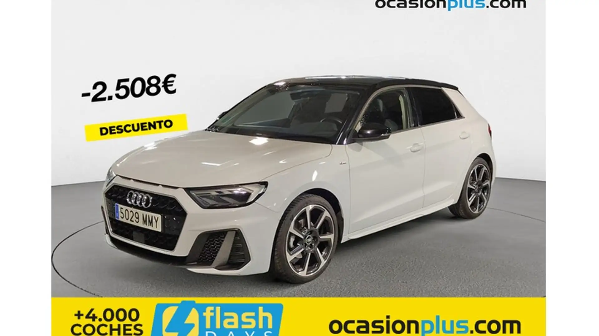 Audi A1 Sportback 30 TFSI Adrenalin Black Edition S tronic Blanc - 1