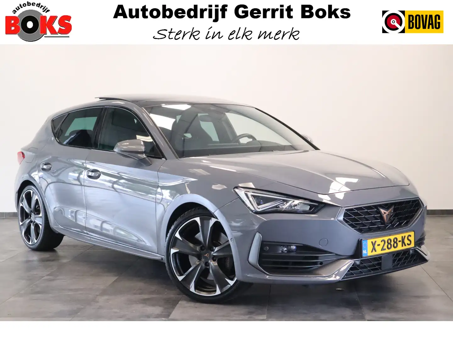 CUPRA Leon 2.0 TSI VZ Performance 300PK Panoramadak Navigatie Grijs - 1