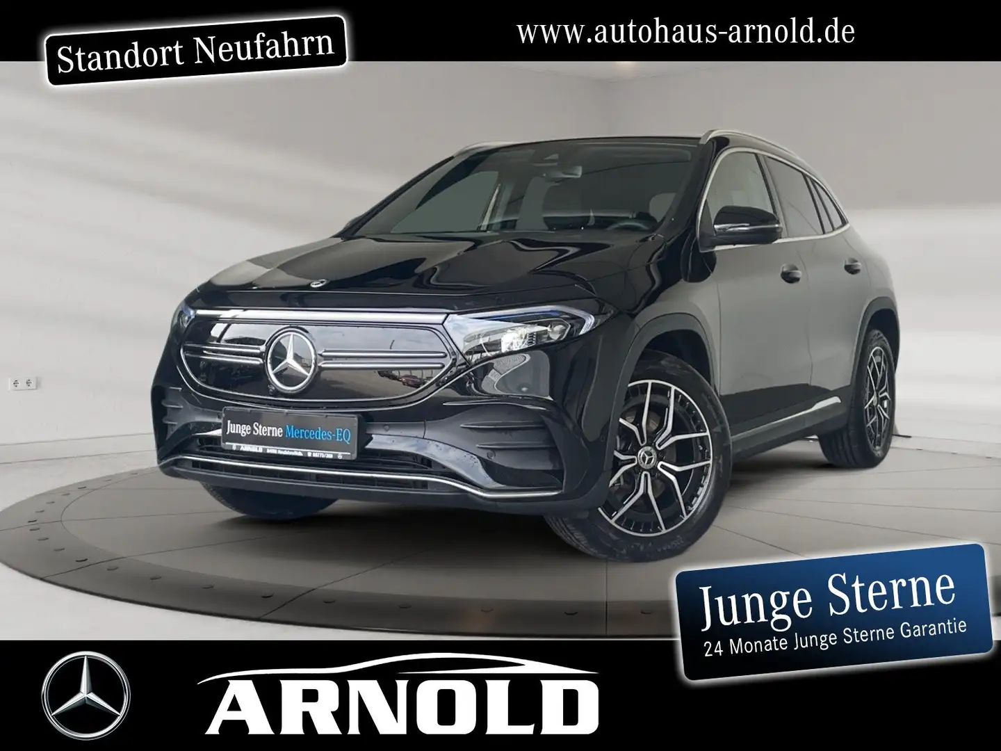 Mercedes-Benz EQA 300 EQA 300 4M AMG-Line 19" Navi LED Kamera Sitzhzg. Noir - 1