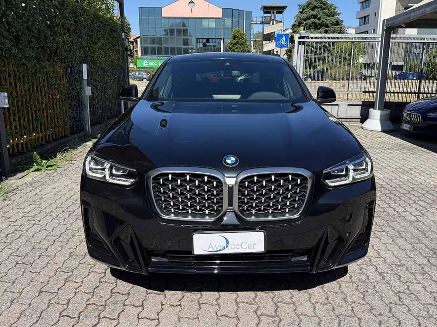 BMW X4 xdrive 20d mhev 48V Msport M SPORT TETTO CERCHI 20 Nero - 2
