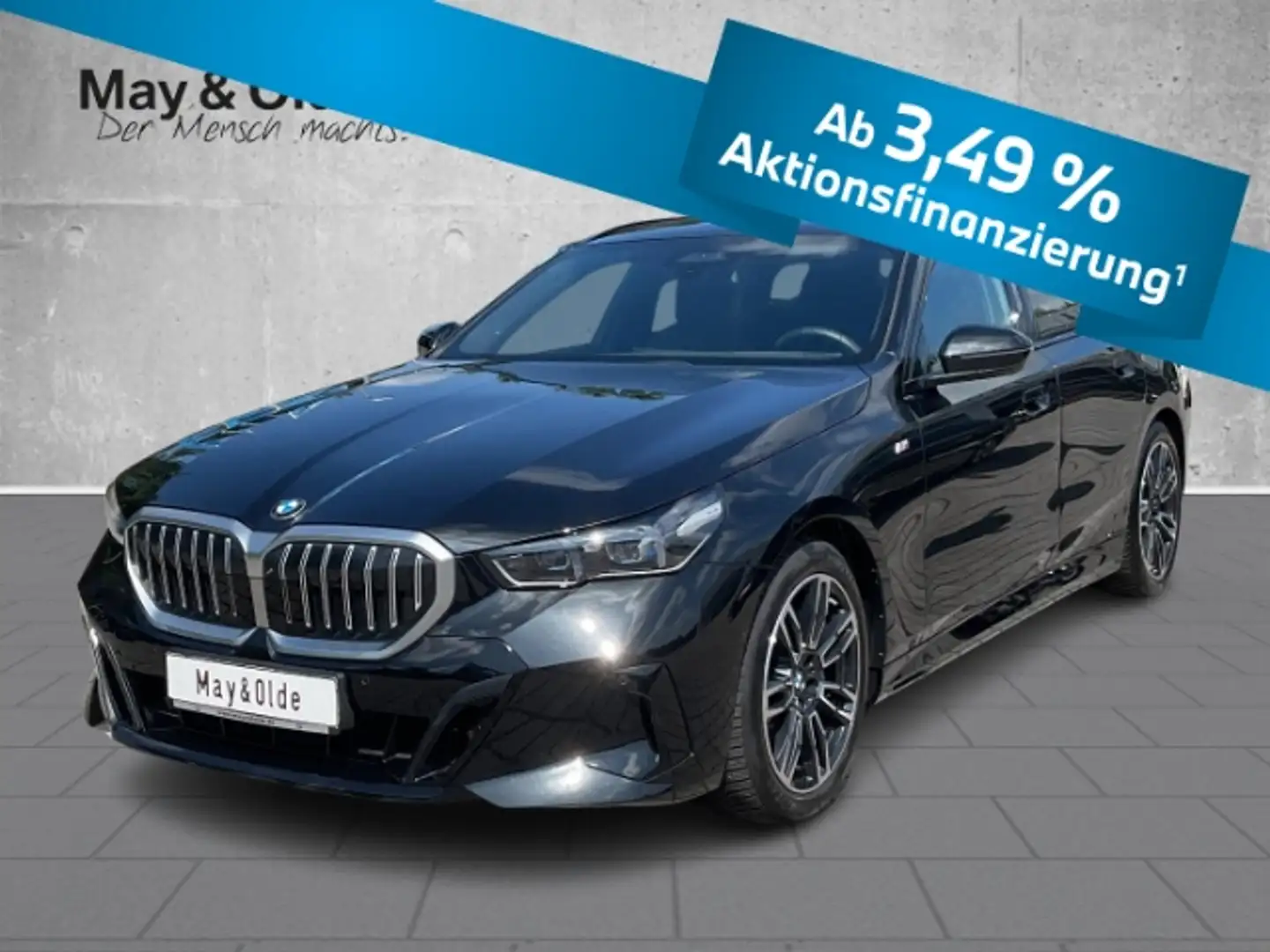 BMW 540 d xDrive Touring M Sport AHK Standh. B&W HUD Schwarz - 1