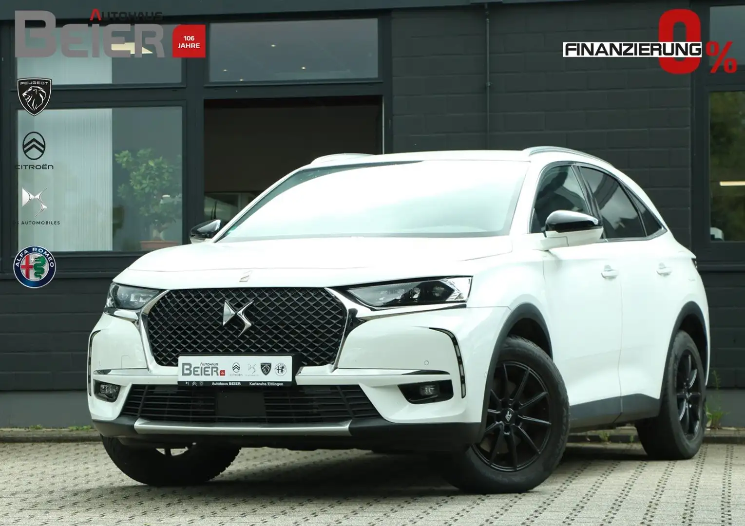 DS Automobiles DS 7 Crossback DS7 Crossback Hybrid 4x2 Rivoli Klimaau/ Freispr./ Weiß - 1