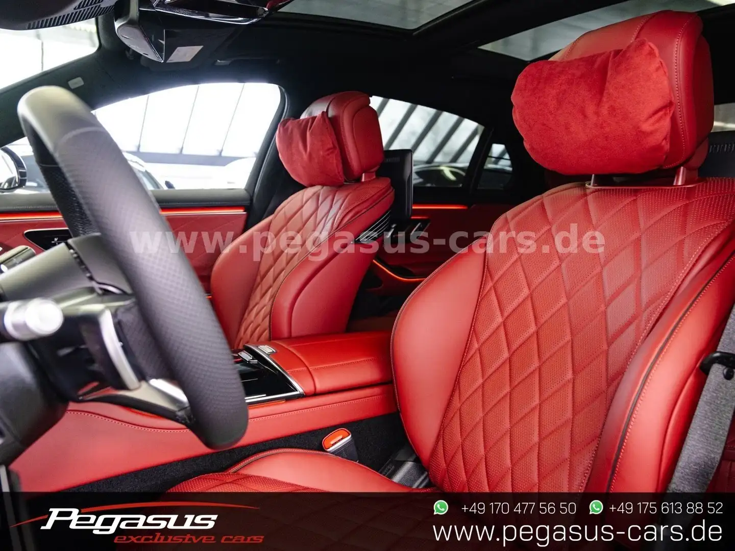 Mercedes-Benz S 580 4MATIC Lang BRABUS -HIGH END REAR-PANO-21 Fekete - 2