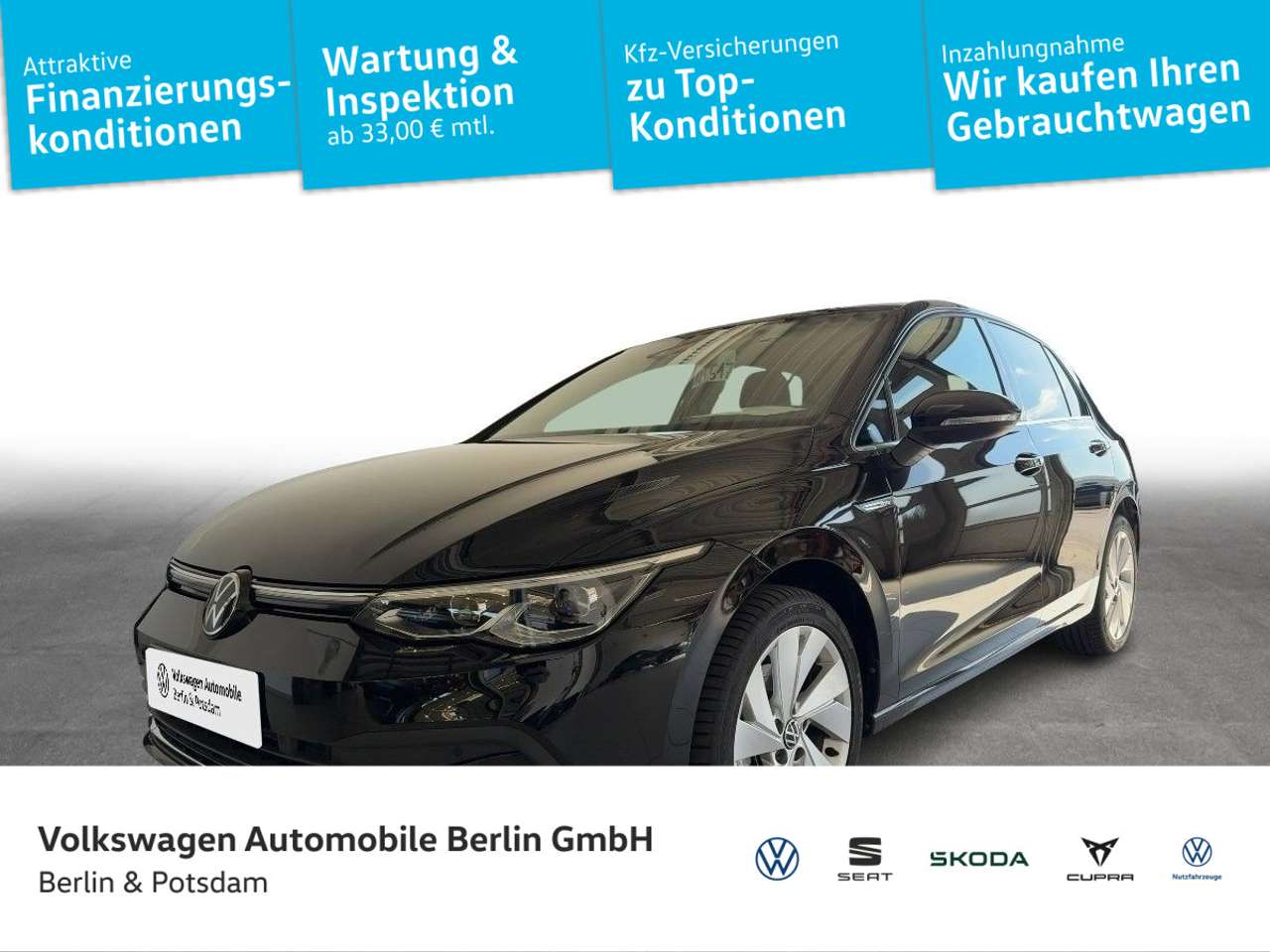 Volkswagen Golf 2024 — VIII 1.5 eTSI DSG Style Navi ACC LED SHZ