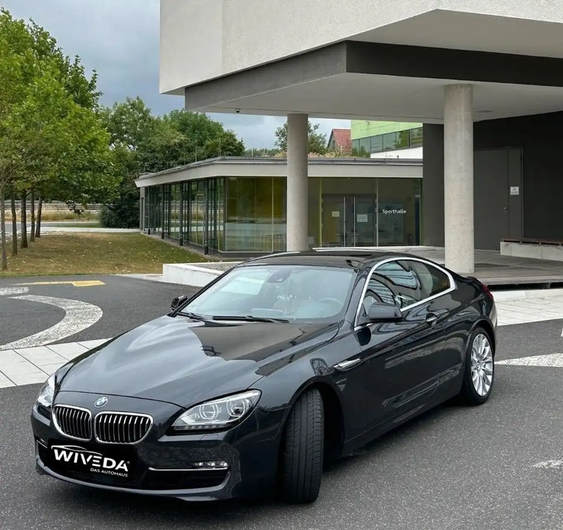 BMW 640 d Coupe PANORAMA~HEADUP~360~LEDER Grau - 2