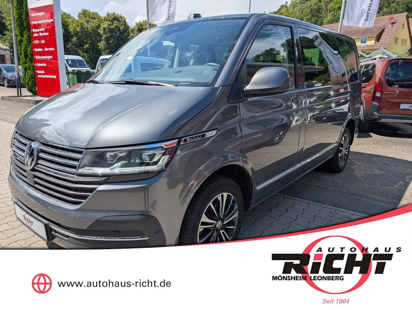 Volkswagen T6.1 Multivan 2.0TDI 4MOTION AHK Navi ACC LED Gris - 1