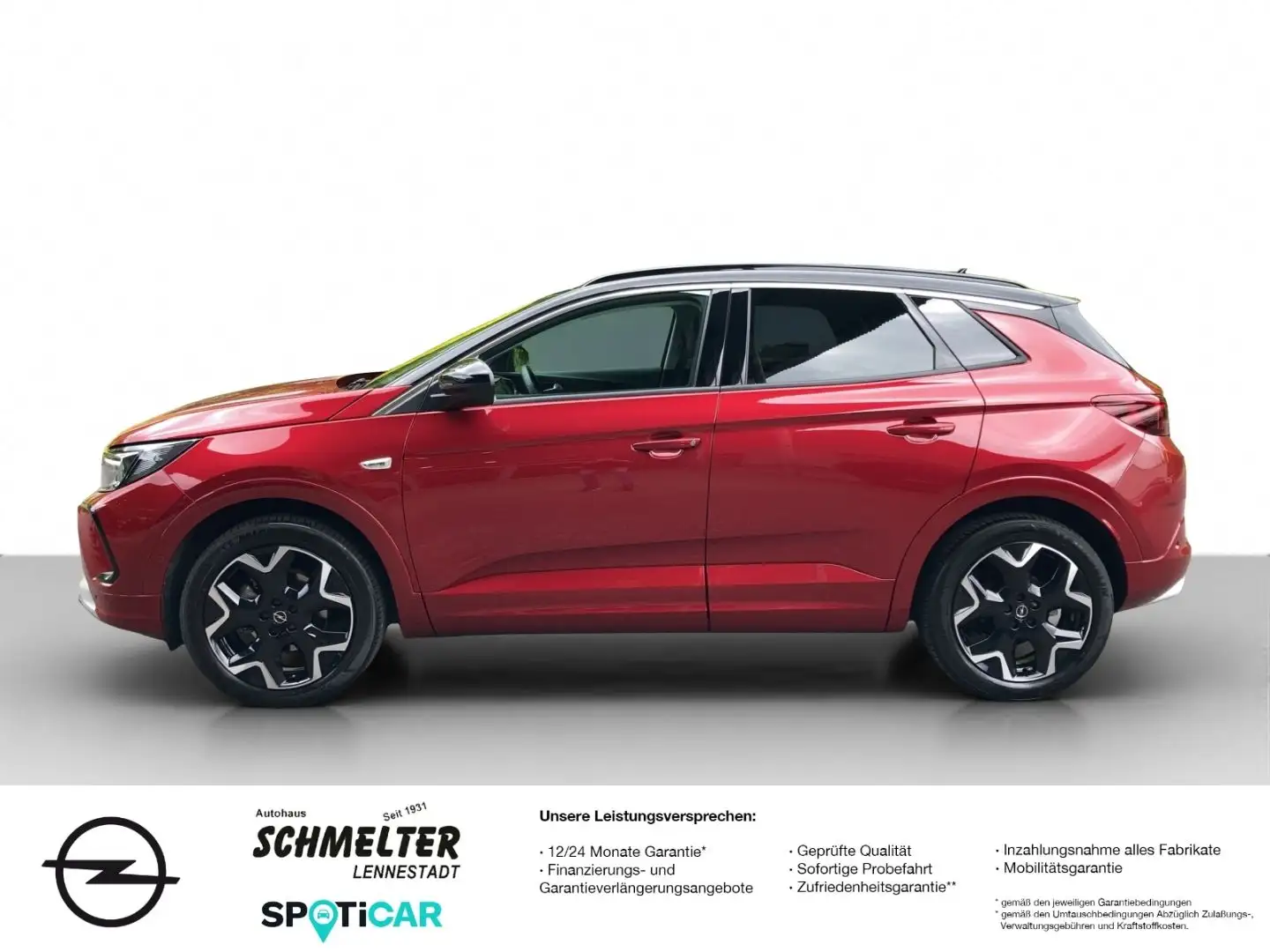 Opel Grandland X Grandland Ultimate Paket AT Navi Kamera .. Rojo - 2