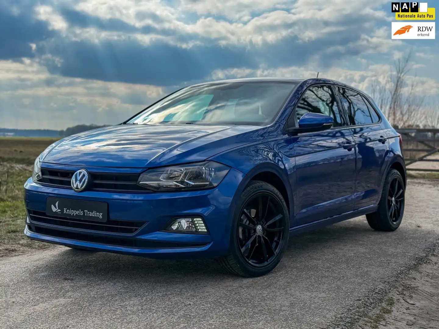 Volkswagen Polo 1.0 TSI Comfortline Business Bleu - 1