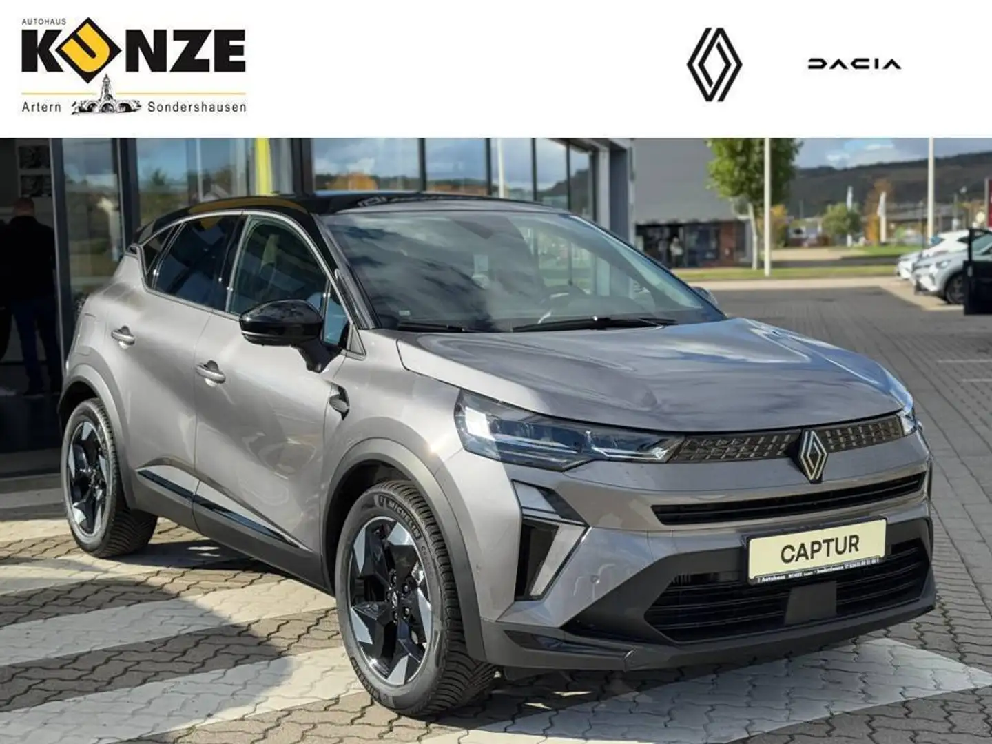 Renault Captur Techno TCe 90 *Navigations-&Winter-Paket* Grau - 1
