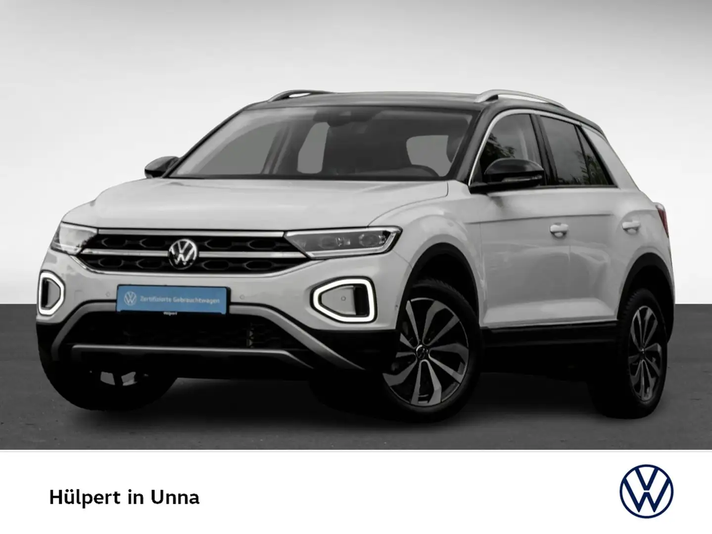 Volkswagen T-Roc 1.0 STYLE ACC LM17 CARPLAY SITZHEIZUNG Weiß - 1