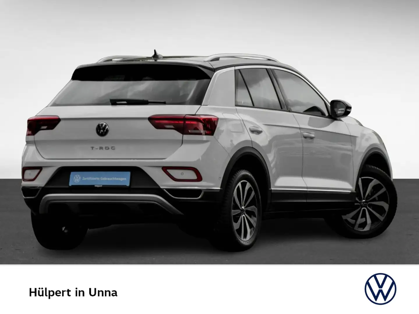 Volkswagen T-Roc 1.0 STYLE ACC LM17 CARPLAY SITZHEIZUNG Weiß - 2