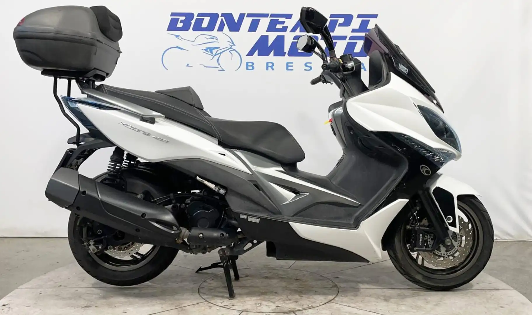 Kymco Xciting 400i 2014 + BAULETTO Bianco - 1